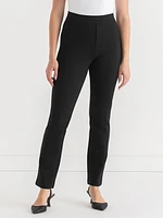 Sam Slim Straight Leg Luxe Ponte