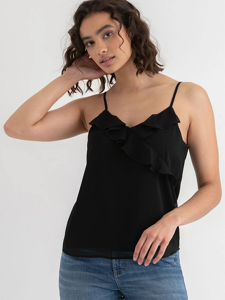 Ruffle Cami Blouse