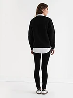 Classic Fit Cotton Crewneck Sweatshirt