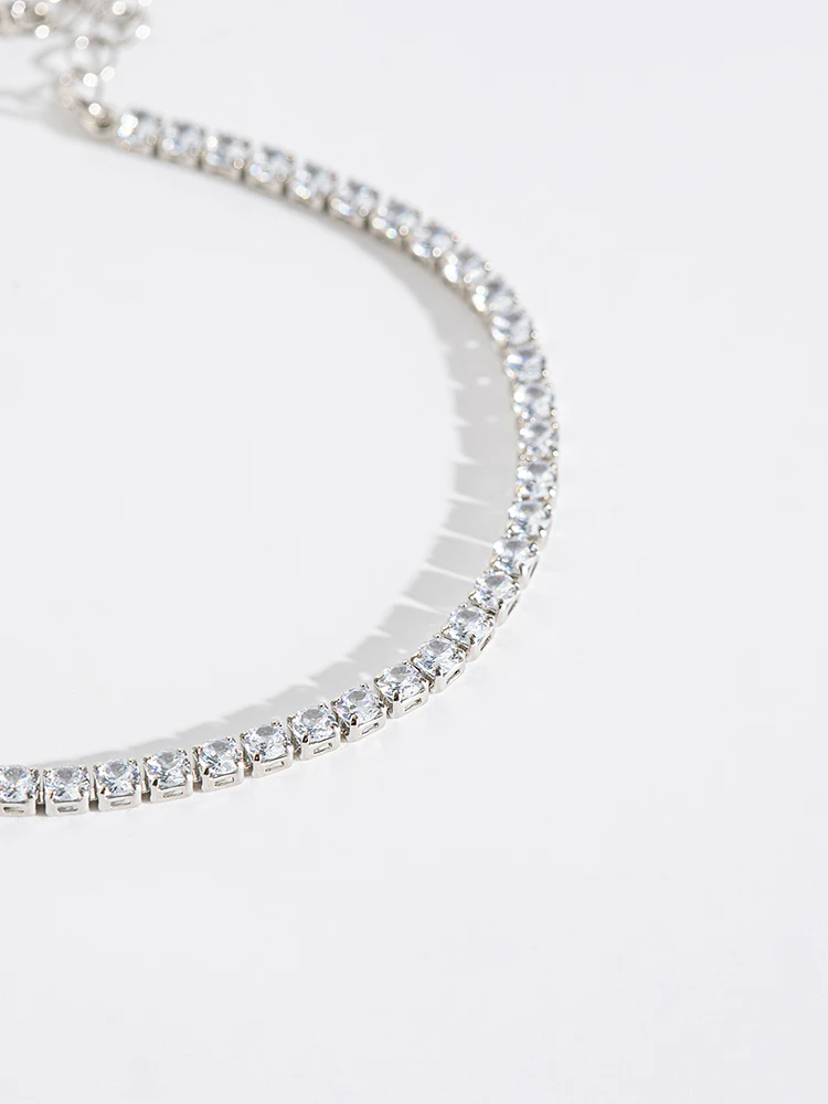 3mm Cubic Zirconia Tennis Bracelet