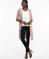 Ribbed Duster Cardigan