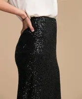 Sequin Midi Skirt