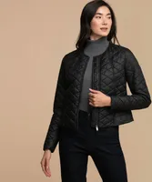 Quilted Zip Front Jacket