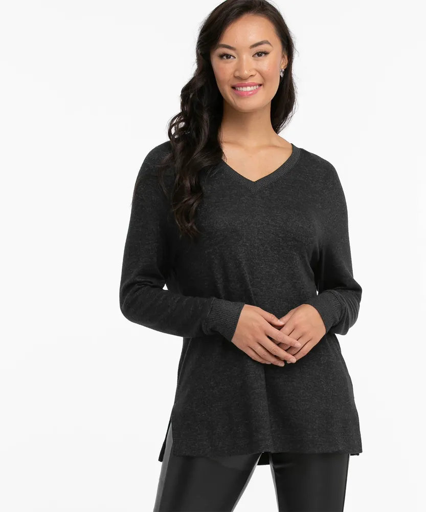 Long Sleeve Hacci Top