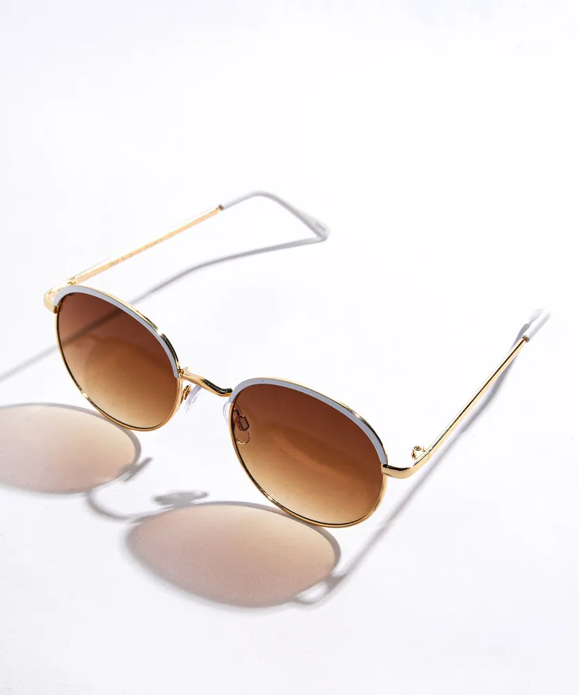 Circular Aviator Sunglasses