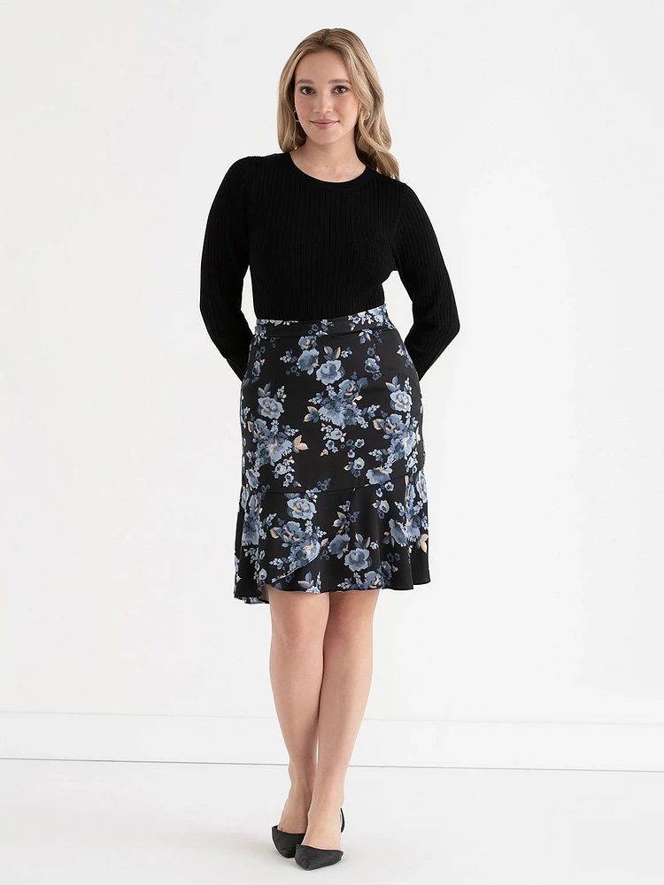 Short Ruffle Skirt