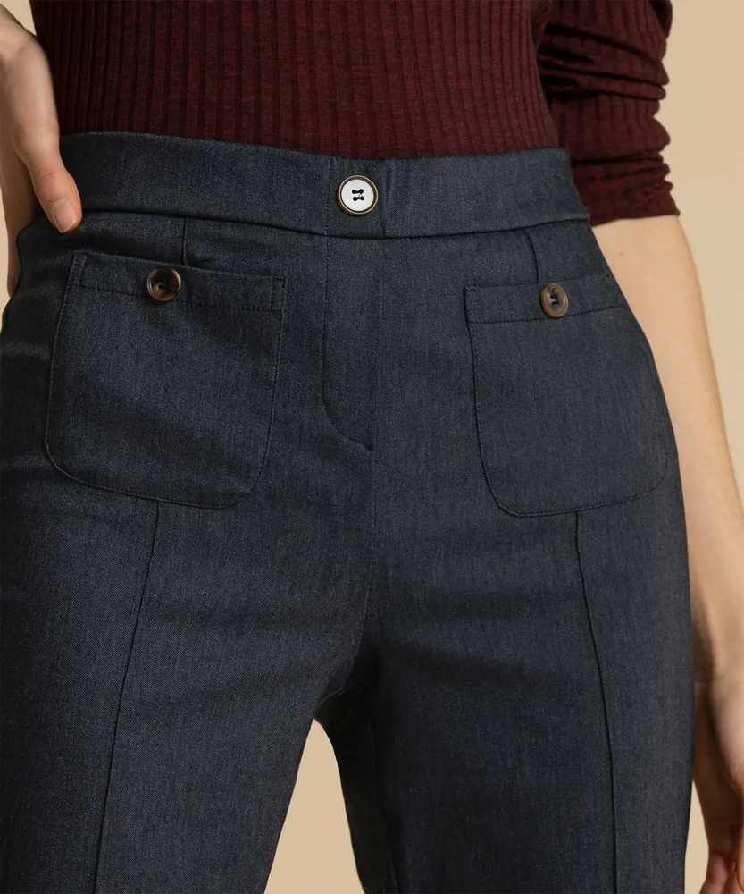 Jules & Leopold Bootcut Pant with Patch Pockets