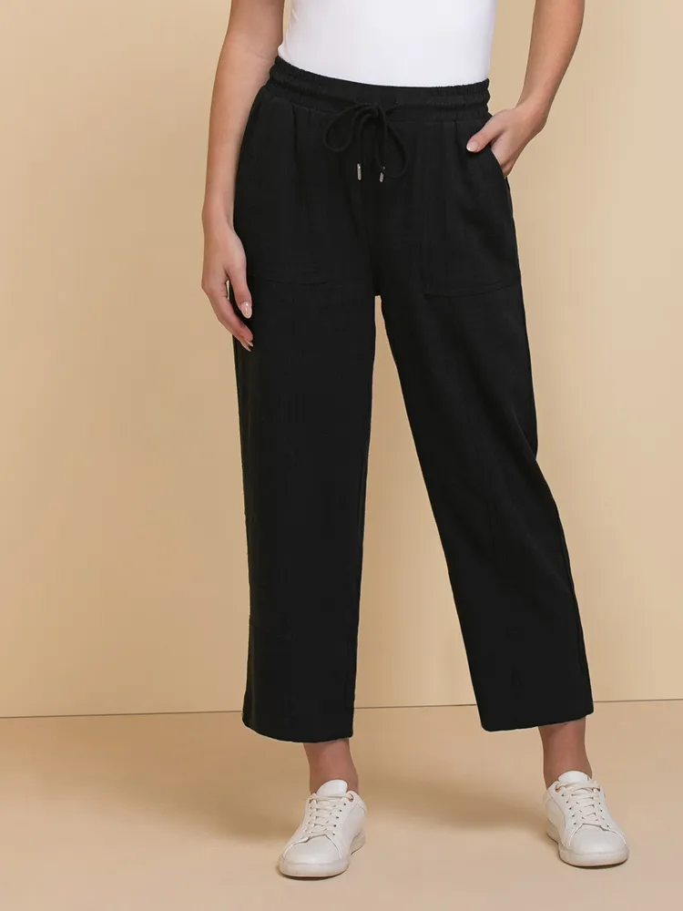 Linen Crop Pant