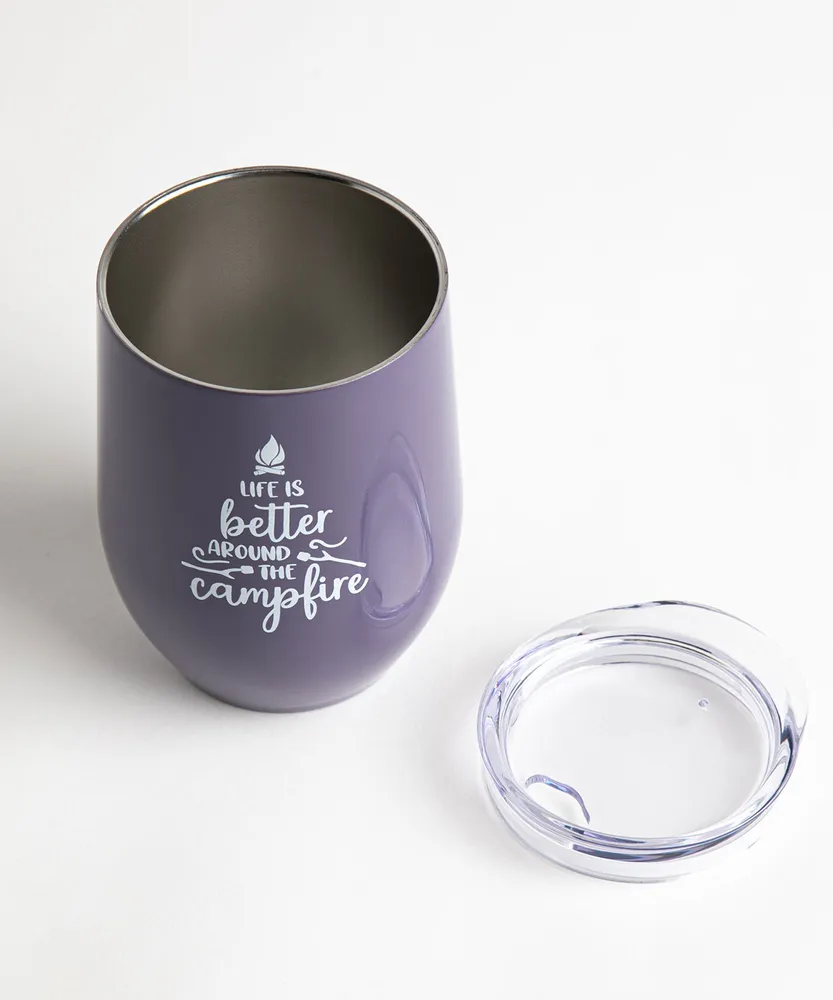 Graphic Insulated Wine Tumbler