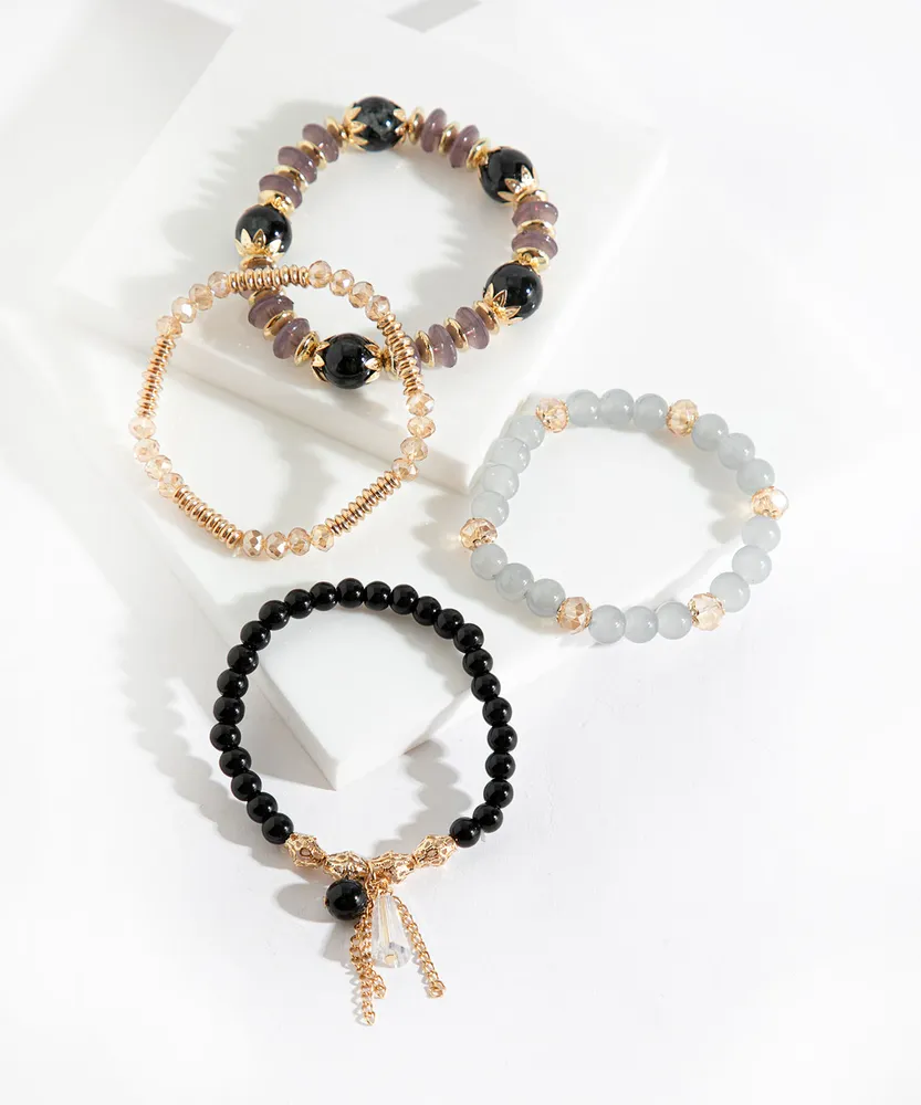 TORRID Multi Beaded Stretch Bracelet Set