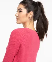 Waffle Stitch Pullover