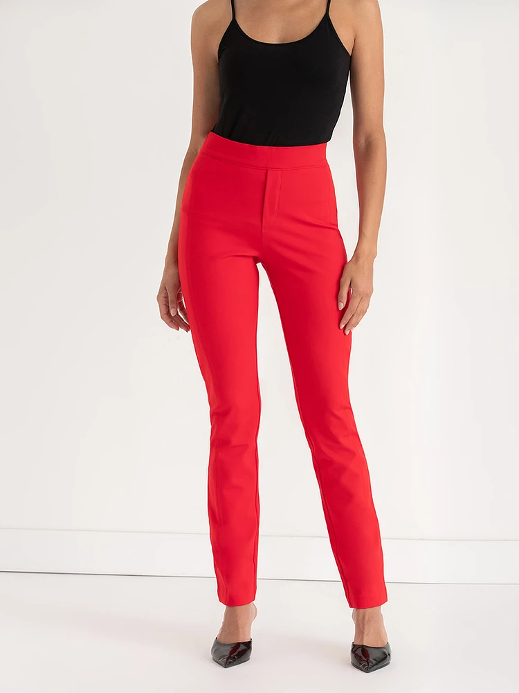 Sam Slim Straight Leg Luxe Ponte