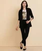 Crew Neck Extend Sleeve Tee