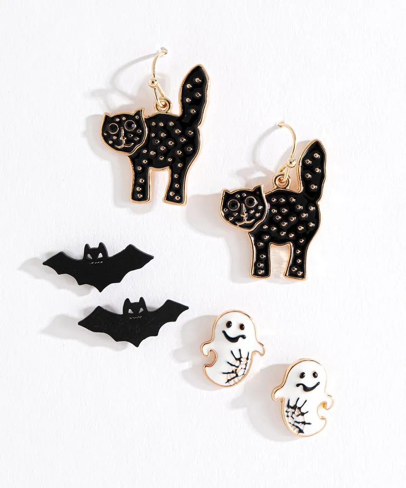 Halloween Earring Trio