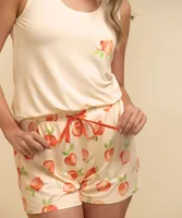 Peaches Pajama Set - Tank & Short