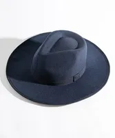 Navy Wide Brim Hat