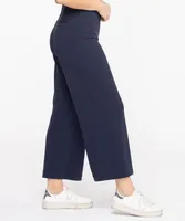 Scuba Crepe Wide Leg Crop