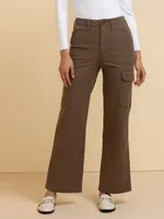 Wide Leg Cargo Jeans