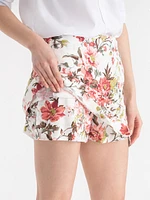 Viscose Linen Skort