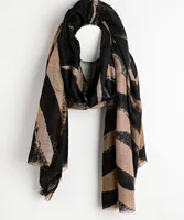 Lightweight Zebra Scarf