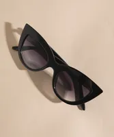 Black Cat Eye Frame Sunglasses