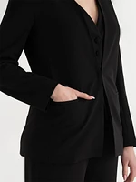 Brighton Lapelless Blazer