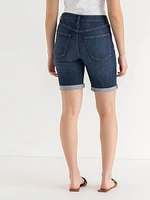 Stevie Bermuda Jean Shorts