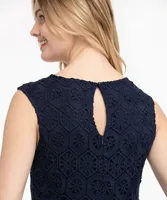 Lace Fit & Flare Dress
