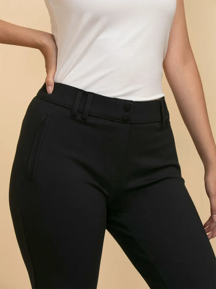 Ponte Pull On Bootcut Pant