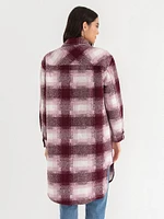 Zia Wool Blend Long Jacket