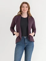 Terry Shawl Collar Cardigan