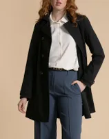 Belted Double Breasted Trench Coat