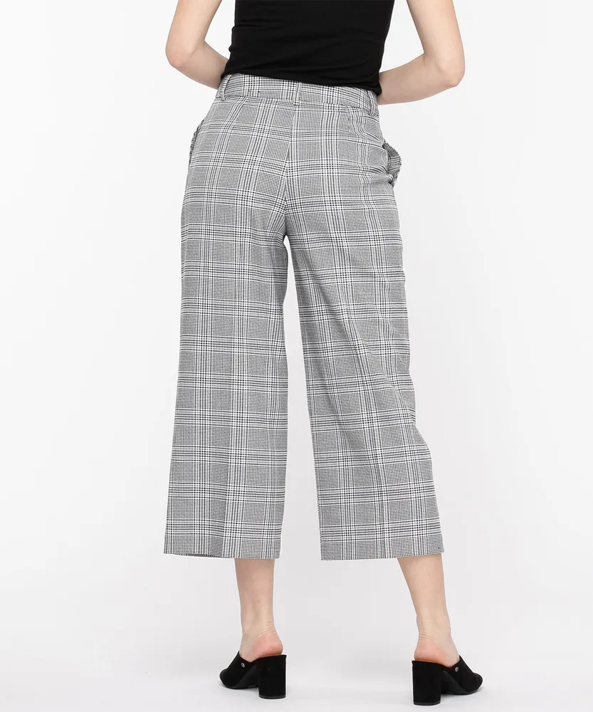 Plaid Tri-Blend Culotte