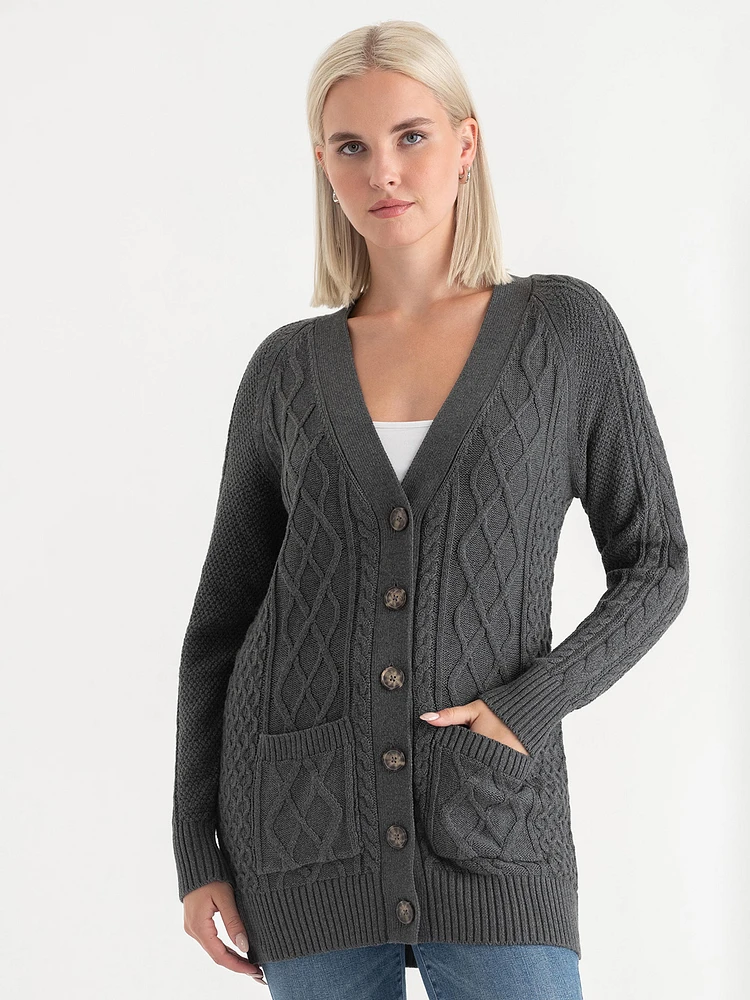 Cable Knit Cardigan