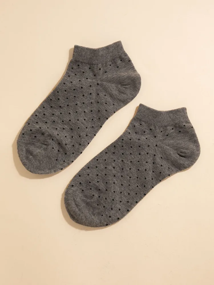 Fine Dot Ankle Socks