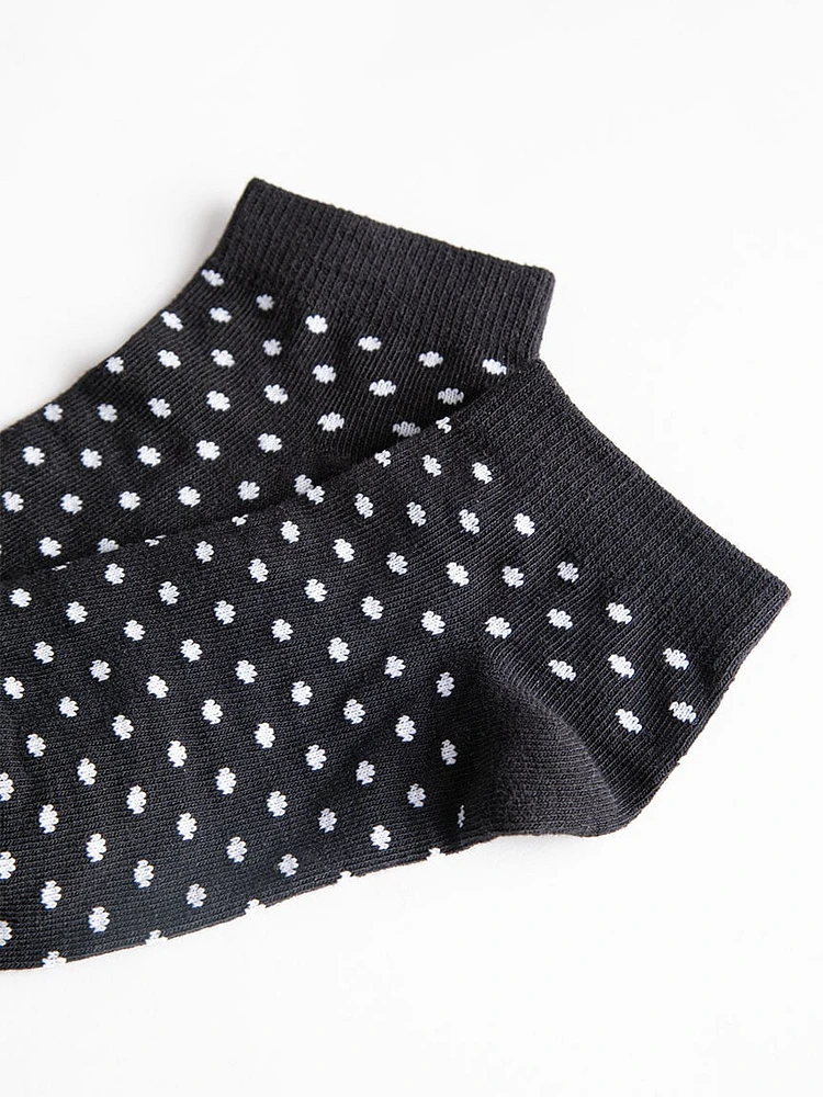 Polka Dot Ankle Socks