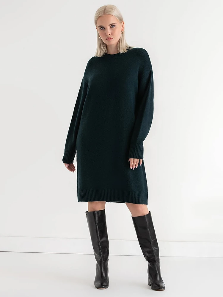 Crewneck Sweater Dress