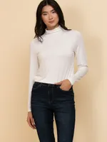 Modal Long Sleeve Turtle Neck