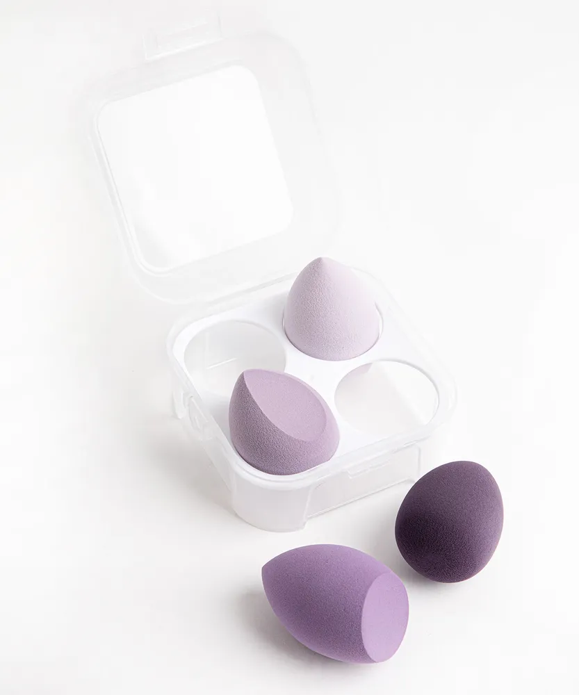 Makeup Sponge 4-Pack & Case