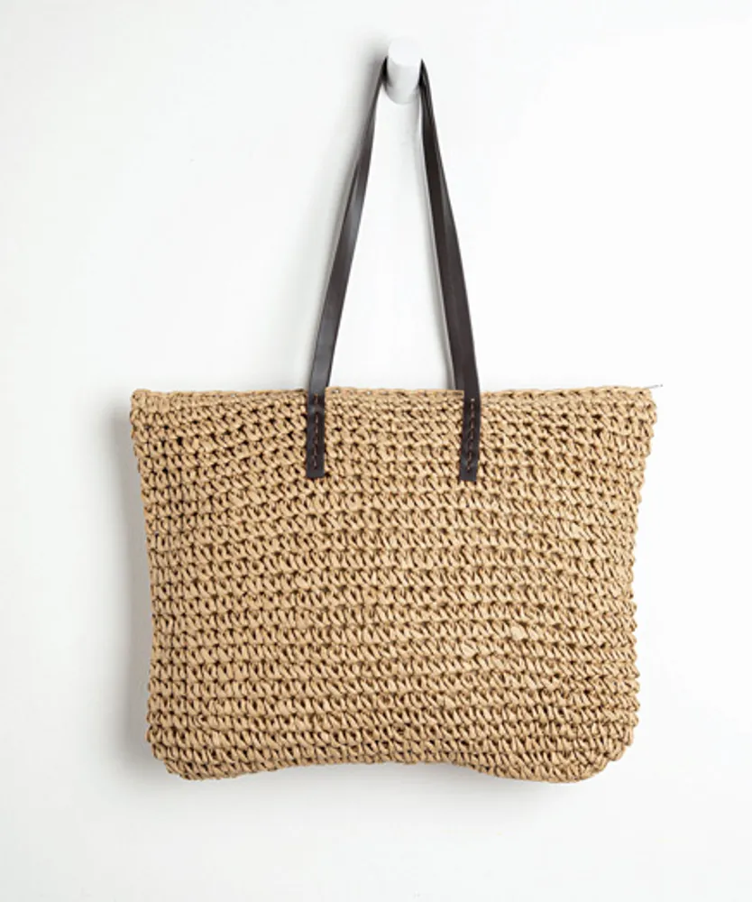 Paper Crochet Tote Bag