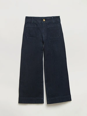 Juliet Wide Crop Jeans