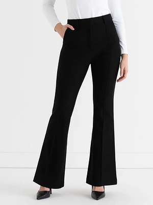 Dylan Flare Pant Luxe Ponte