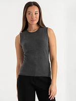 Sleeveless Sweater Tank