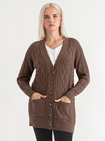 Cable Knit Cardigan