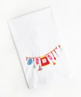 Embroidered Tea Towel