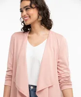 Drape Front Cardigan