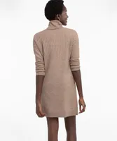 Cowl Neck Sweater Dress