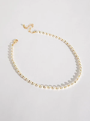 Classic Glass Pearl Necklace