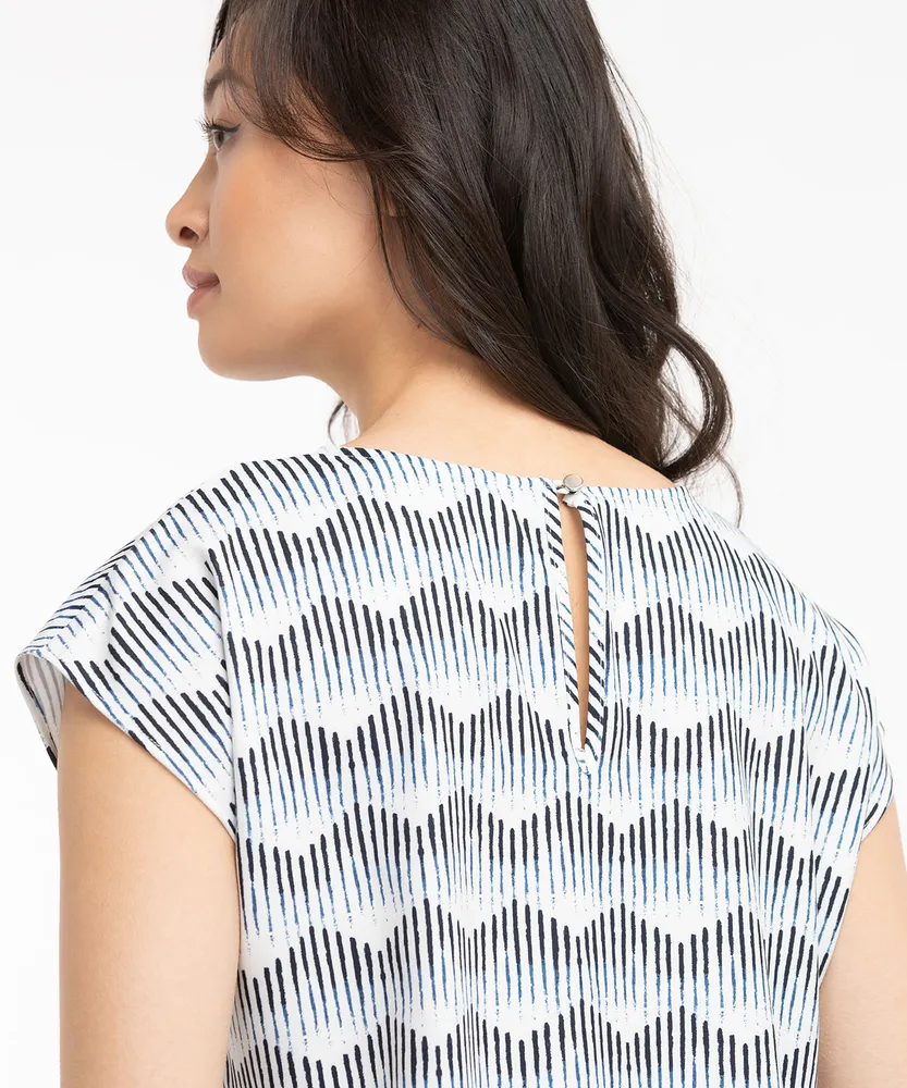 Eco-Friendly Extended Sleeve Blouse