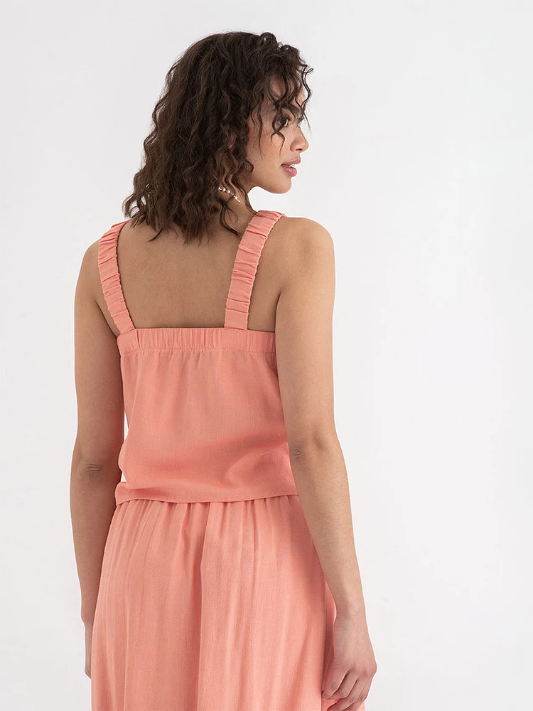 Linen Tank Top